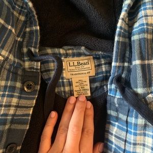L.L. Bean flannel jacket
